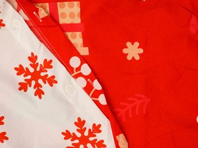 2 db Mikroszálas párnahuzat KARÁCSONYI GYERTYA ÉS FÁCSKA 40x50 cm