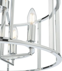 Dar Lighting klasszikus csillár myka csiszolt króm darmyk0450