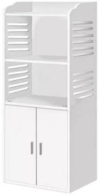 Kis méretű fürdőszobai szekrény, fehér