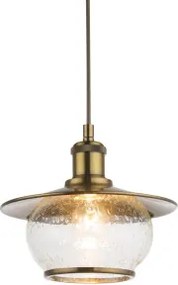 Globo 69030 Függeszték, bronz , üveg, ø: 220, H:1200, exkl. 1xE27 60W 230V