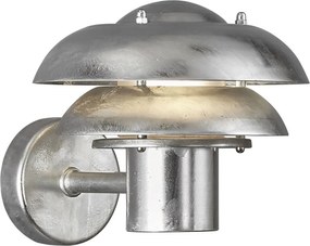 NORDLUX 2118061031 KURNOS Klasszikus Kültéri Fali Lámpa Ezüst E14 IP54