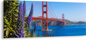 Kép - Golden Gate híd, San Francisco (120x50 cm)