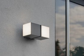LUTEC 5193801118 CUBA Modern Kültéri Fali Lámpa LED IP54