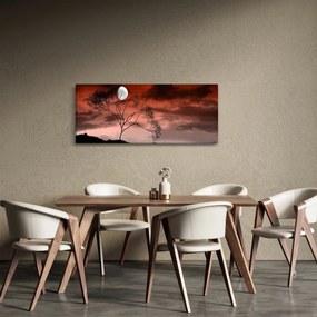 Kép - Hold megvilágítja az éjszakát (120x50 cm)
