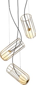 Italux COCO MDM-3941/3 GD Függőlámpa 3x25W/G9 IP20