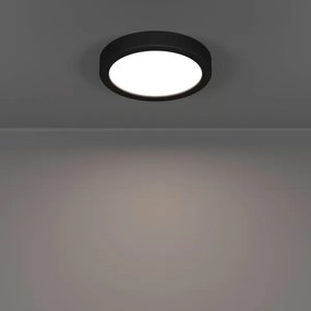 Eglo 901324 - Fürdőszobai LED mennyezeti lámpatest FUEVA LED/7,5W/230V Ø16,6cm IP44 fekete