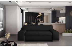 Porto 2 kanapé, fekete, Lágy 11