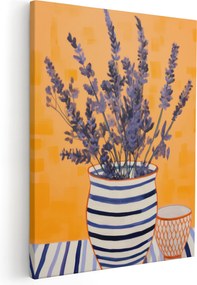 Vászonkép Nappali Falikép Levendula Csokor *többféle minta*
