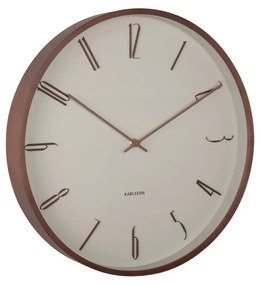 Karlsson 6014WG design falióra bézs, átmérő: 40 cm