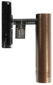 Modern sötét bronz spot 1 fázisú sínrendszerhez - Iconic Ivy