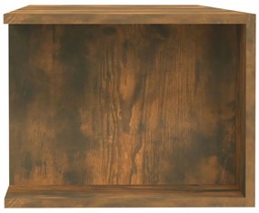 füstös tölgy színű TV-szekrény LED-ekkel 135 x 39 x 30 cm
