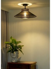 Duolla - Felületre szerelhető csillár RIO SHINY 1xE27/15W/230V átm. 45 cm fekete/réz