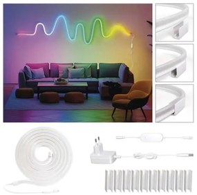 RGBIC LED Dimmelhető szalag GoSmart LED/33W/230V 5 m Wi-Fi Tuya