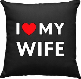 Párna feleség házasság esküvő vicces fekete
