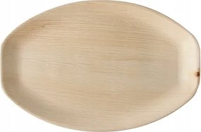 Uzsonnás tálca pálmalevélből 37x25x3cm 6db