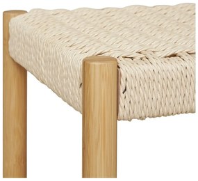 Natúr színű bambusz előszoba bútor Ember – House Nordic