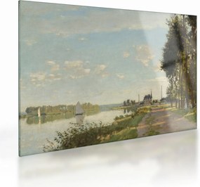 Üveg kép - Claude Monet, Argenteuil, reprodukciók (70x50 cm)
