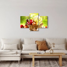 Kép - Zöldségek (90x60 cm)