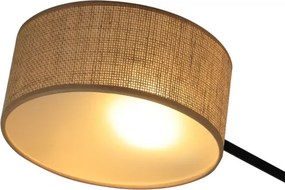 Brilagi - Felületre szerelhető csillár VIRGO 4xE14/40W/230V bézs/fekete