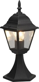 TRIO 505760132 Klasszikus Kültéri Állólámpa Fekete E27 IP44