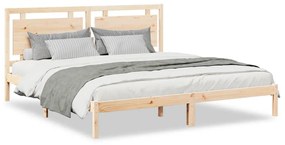 tömör fa extra hosszú ágykeret matrac nélkül 200 x 220 cm