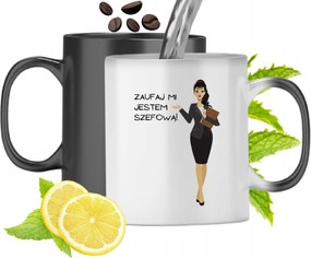 Mágikus Bögre A Főnöknek Színváltós, fényképes nyomattal