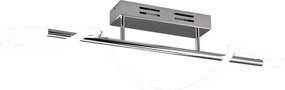 TRIO R62361106 ARGOS Modern LED Mennyezeti Lámpa Ezüst LED IP20