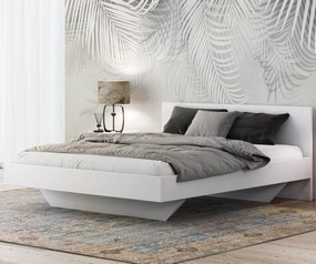 AMI nábytek Levitációs ágy bútorlapból 160x200, fehér DM2