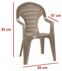 Elboni 6+1 kerti bútor garnitúra szett