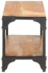 Tömör akácfa dohányzóasztal 90 x 30 x 40 cm