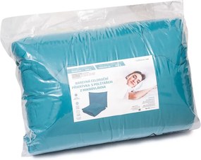 Egész éves paplan párnával COLOR TÜRKIZ