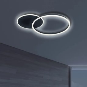 LED Mennyezeti lámpa ROMAN LED/33W/230V 4000K fekete