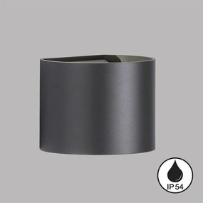 FISCHER&HONSEL 30452 MATTEO Modern Kültéri Fali Lámpa Bézs, Fekete, Szürke LED IP54