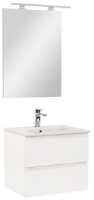 Vario Forte 60 komplett fürdőszoba bútor fehér-fehér