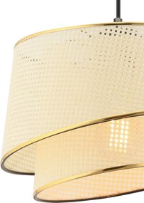 Barette Hazeran - White, Gold