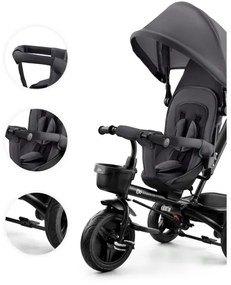 KINDERKRAFT - Gyermek tricikli AVEO szürke