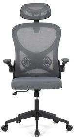 Irodai forgószék hintamechanikával, szürke kárpittal. KA-K2021 GREY