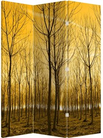 Paraván - Erdő naplementekor (126x170 cm)