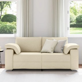 Kanapé Krém Textil Közepes Tartós Kanapé Négyszögletes