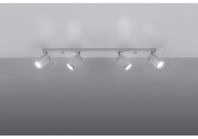 Sollux SL.0331 - Spotlámpa RING 4L 4xGU10/10W/230V fehér