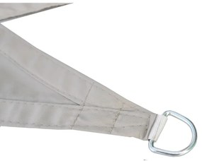 Bézs napvitorla 360x360 cm - Rojaplast