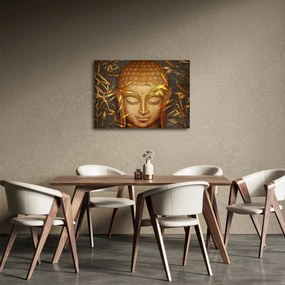 Kép - arany Buddha (70x50 cm)
