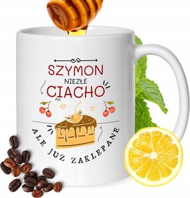 Simon Bögre Férj Barátjának Nyomtatott Ajándék Fehér 330ml