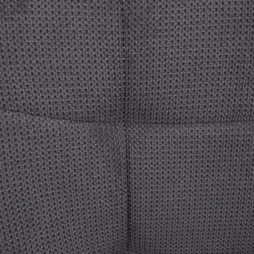 Design fotel, szürke/fekete, MARKEN