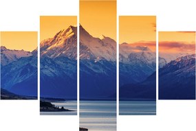 Kép - Pukaki-tó (150x105 cm)