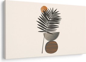 Kép - Absztrakció pálmalevéllel (90x60 cm)