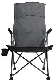 Összecsukható kempingszék szürke