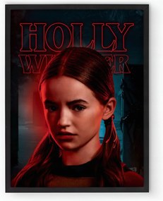 Keretezett poszter Stranger Things Holly Wheeler sorozat 30x40 cm