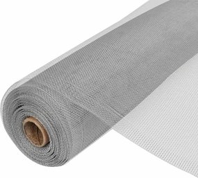 vidaXL ezüstszínű alumínium háló 100 x 500 cm