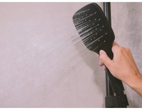 Ravak X07P569 - Fekete, nyomógombos kézi zuhany